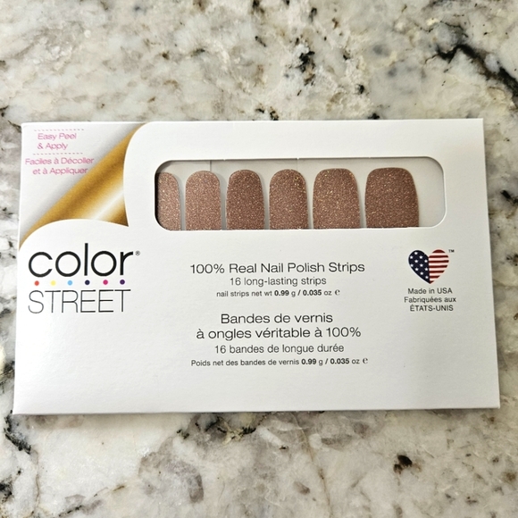 Color Street Other - Color Street Nail Polish Strips-Retired-Sahara Jewel (Brown)